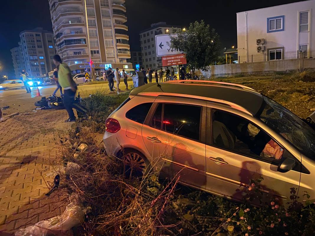 Otomobil ile motosiklet çarpıştı! Uzman çavuş hayatını kaybetti 1